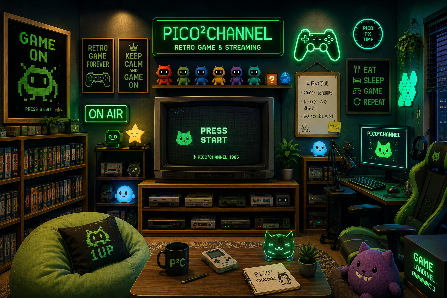 PICO CHANNEL ゲーム部屋